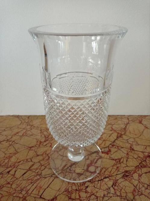 Kristallen vaas Wedgwood, Huis en Inrichting, Woonaccessoires | Vazen, Zo goed als nieuw, Glas, Ophalen of Verzenden