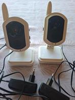 2 Cameras Supplémentaire Babyphone, Kinderen en Baby's, Ophalen of Verzenden, Zo goed als nieuw, Camera