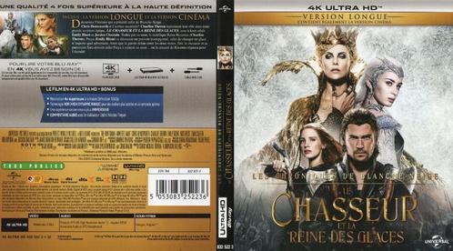 le chasseur et la reine des glaces (4k ulra hd) neuf, Cd's en Dvd's, Blu-ray, Zo goed als nieuw, Avontuur, Ophalen of Verzenden
