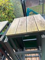 Tuintafel met stoelen te koop in goede staat, Tuin en Terras, Tuintafels, Ophalen, Zo goed als nieuw