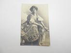 ancienne carte postale femme 1904, Ophalen of Verzenden, Voor 1920, Gelopen