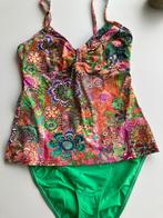 Tankini set Cyell-beachwear - 38D - multicolor/groen, Kleding | Dames, Badmode en Zwemkleding, Overige kleuren, Badpak, Ophalen of Verzenden