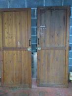 2 portes d intérieur vintage sapin(183/74/4.5cm)sans bati, Enlèvement, Utilisé