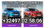 Toutes pièces disponibles pour PEUGEOT 3008 - 5008, Enlèvement ou Envoi, Renault