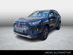 Toyota RAV4 2.5 Hybrid Lithium Dynamic Plus CVT | Panoramisc, Auto's, Stof, Gebruikt, 4 cilinders, Zwart