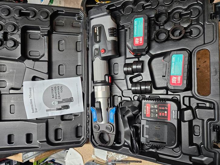 Krimptang, accukrimptang, Doe-het-zelf en Bouw, Gereedschap | Handgereedschap, Nieuw, Ophalen