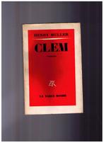 Clem, roman d' Henry Muller - Ed. La Table Ronde 1960, Henry Muller, Utilisé, Envoi