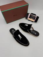 Loro pianosandalen, Zwart, Nieuw, Loro piana, Sandalen of Muiltjes