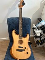 Fender acoustasonic statocaster american, Muziek en Instrumenten, Snaarinstrumenten | Gitaren | Elektrisch, Ophalen, Zo goed als nieuw