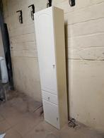 Witte kolomkast badkamer, Huis en Inrichting, Ophalen, Gebruikt
