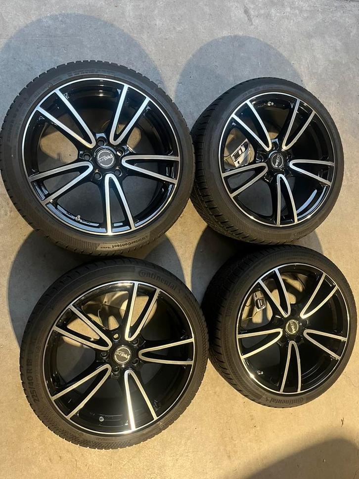Set 18 inch 5x114,3 Proline wielen met winterbanden, Auto-onderdelen, Banden en Velgen, Band(en), Winterbanden, 18 inch, Ophalen