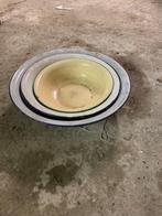 Emaille kommen, Antiek en Kunst, Ophalen