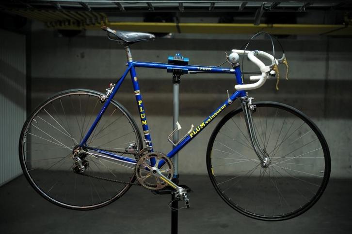 vintage/retro koersfiets campagnolo record COLUMBUS, Fietsen en Brommers, Fietsonderdelen, Zo goed als nieuw, Racefiets, Overige typen
