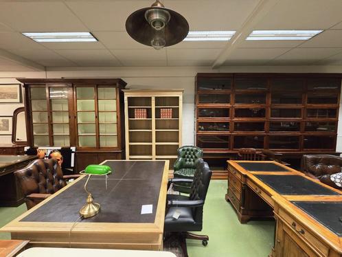 Diverse Klassieke Engelse mahonie boekenkasten Bibliotheken, Huis en Inrichting, Kasten | Boekenkasten, Zo goed als nieuw, 100 tot 150 cm