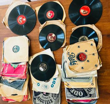 Pak van 55 schijven met een snelheid van 78 rpm beschikbaar voor biedingen