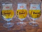 Duvel jazz complete set met originele reclame er in., Verzamelen, Glas en Drinkglazen, Ophalen, Nieuw, Bierglas