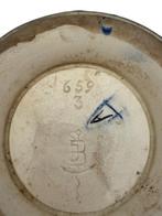 De Bruyn Fives Lille blauwe majolica plantenbak — 19e eeuw, Ophalen of Verzenden