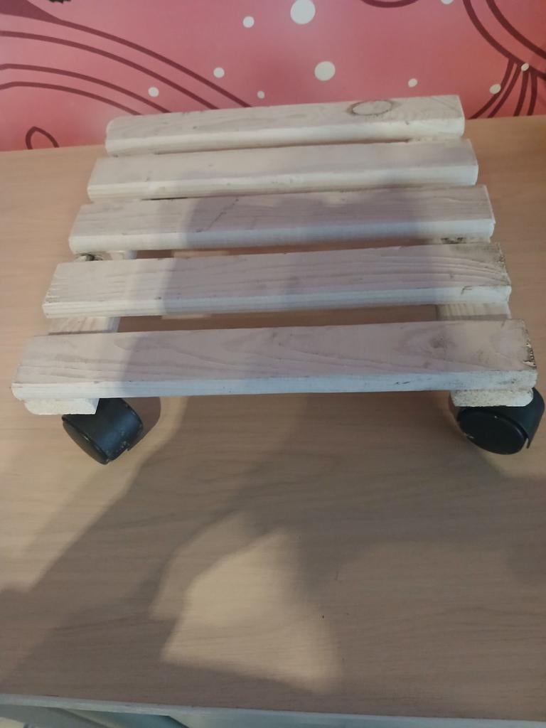 Plank met wielen, Ophalen