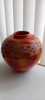 Vase céramique du Pays Basque – Goicoechea – Orange rond, Antiek en Kunst, Antiek | Vazen, Ophalen