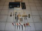 Outils pour maçonnerie carrelage plafonnage avec Coffret, Bricolage & Construction, Enlèvement, Utilisé