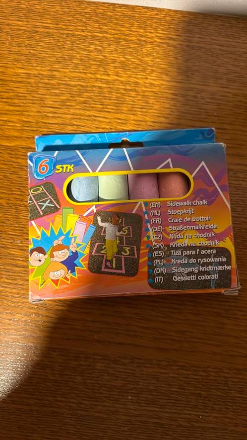 Verschillende soorten kleuren van Stoepkrijt! NIEUW!!, Kinderen en Baby's, Speelgoed | Buiten | Los speelgoed, Nieuw, Verzenden