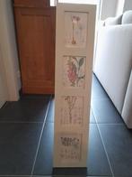 opstaande kader met bloemen, Antiek en Kunst, Ophalen of Verzenden