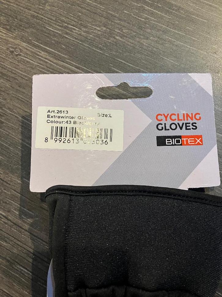 Gand Biotex Extra Winter L Vélo, Vêtements | Hommes, Vêtements de sports d'hiver, Neuf, Autres types, Autres tailles, Enlèvement ou Envoi