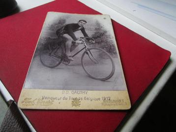 Wielrenner Dieudonné  Gauthy - oude kaart - 1912 beschikbaar voor biedingen