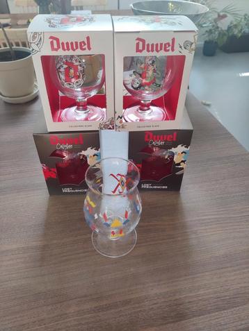 Duvel glazen speciale edities beschikbaar voor biedingen