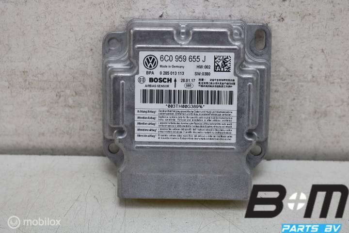 Airbag module VW Polo 6C 6C0959655J, Auto diversen, Anti-diefstal, Gebruikt
