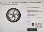 Set 19 inch lichtmetalen winterwielen Musan bi-color m, Nieuw, Winterbanden, Band(en), Ophalen