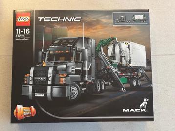 Volledig nieuwe ongeopende LEGO Technic Mack Anthem Truck, Enlèvement ou Envoi, Neuf, Ensemble complet, Lego