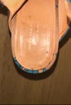 Escarpins beige et vers florale De Dries Van Noten, Kleding | Dames, Pumps, Ophalen of Verzenden, Dries Van Noten, Gedragen