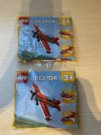 2x Lego Creator Klassiek rood vliegtuig (30669) ongeopend, Kinderen en Baby's, Speelgoed | Duplo en Lego, Ophalen of Verzenden