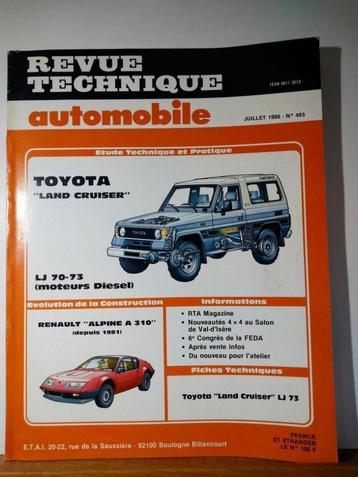 RTA - Toyota Land Cruiser - Renault Alpine A310 - n 493