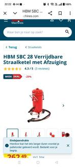 Zandstraalton, Ophalen