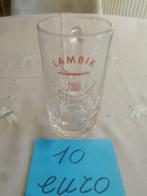 Bierglas met oor, Lambik De Keersmaeker - €10, Ophalen of Verzenden, Bierglas