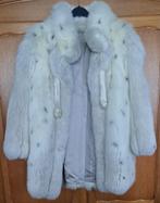 gevlekte vintage bontjas, Kleding | Dames, Jassen | Winter, Ophalen, Zo goed als nieuw, Maat 38/40 (M), Overige kleuren