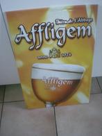 Blikken bord Affligem H 60 cm Br 40 cm, Verzamelen, Ophalen, Zo goed als nieuw