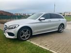 Mercedes C160 AMG Line met garantie, Autos, Mercedes-Benz, Cuir, Argent ou Gris, Achat, Euro 6