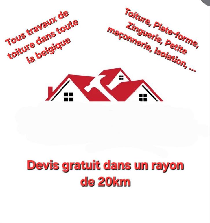 Tous travaux de toiture, Bricolage & Construction, Bricolage & Rénovation Autre, Neuf