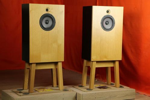 DeVore Fidelity O/Baby + stands. DEMOSET. Bijzonder goed!, Audio, Tv en Foto, Luidsprekerboxen, Zo goed als nieuw, Front, Rear of Stereo speakers