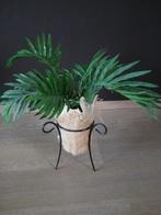 Kunstplant in jute pot met staander, Huis en Inrichting, Ophalen