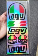 AGV Italia 7x Reflective motogp Sticker Decal Set, Verzamelen, Verzenden, Nieuw