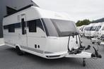 Nieuwe 4pers.Hobby met black Line pack "BADKAMERCARAVAN", Caravans en Kamperen, Caravans, Hobby, Frans bed, Bedrijf, Douche