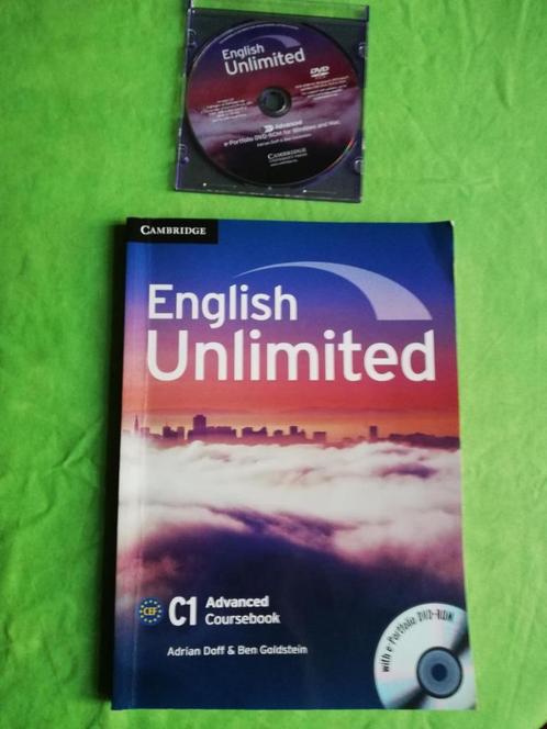 English Unlimited C1 Advanced Coursebook + DVD-ROM, Livres, Langue | Anglais, Utilisé, Non-fiction, Enlèvement ou Envoi
