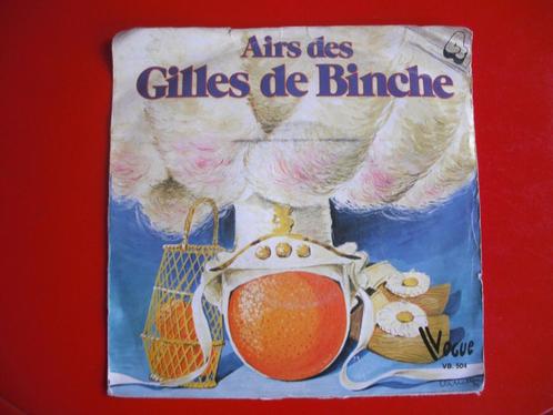 DISQUE 45 TOURS : * AIRS des GILLES de BINCHE *, Cd's en Dvd's, Vinyl | Overige Vinyl, Gebruikt, Overige formaten, Ophalen