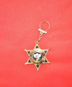 porte cle vintage etoile de sheriff, Collections, Enlèvement ou Envoi, Utilisé, Autres types