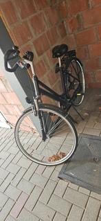 Mooi mat zwarte fiets, Fietsen en Brommers, Ophalen, Gebruikt