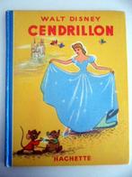 2 vieux livres Disney de Cendrillon (1950) et Blanche Neige, Enlèvement ou Envoi, Utilisé, Autres types